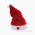 قبعة عيد الميلاد القابلة للتخصيص القطنية الفخمة